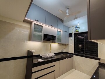 Kitchen in 3 BHK Apartment at Romell Aether, Goregaon East – for Rent