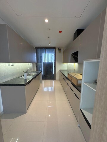 Kitchen in 4 BHK Apartment at Rustomjee Crown, Prabhadevi – for Sale
