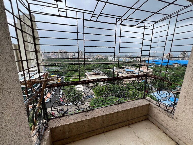 Balcony, adhiraj-gardens 3 Bedroom 1600 Sq.Ft. Apartment In Kharghar Navi Mumbai 9382786