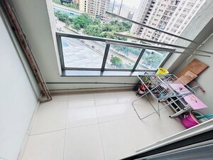 Balcony in 2 BHK Apartment at Amanora Future Towers, Hadapsar – for Rent