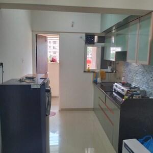 Kitchen in 2 BHK Apartment at Solitaire Co Op Housing Society Ltd, Dhanori – for Sale