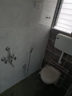 Bathroom in 1 RK Apartment at Shri Vinayak Chhaya CHS, Taloja – for Rent