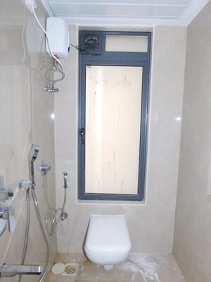 Bathroom in 3 BHK Apartment at Aster Tower, Goregaon East – for Rent