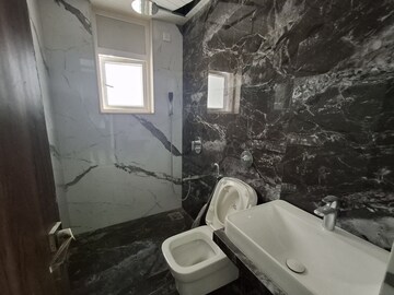Bathroom in 3 BHK Apartment at Aster Tower, Goregaon East – for Rent