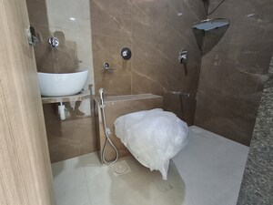 Bathroom in 3 BHK Apartment at Aster Tower, Goregaon East – for Rent