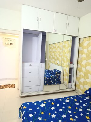 Bedroom in 3 BHK Apartment at Sunshine Villas, Rahatani – for Rent