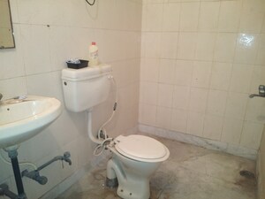 Bathroom in 2 BHK Builder Floor at Malviya Nagar – for Rent