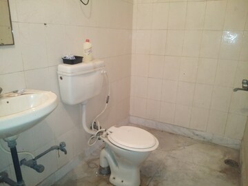 Bathroom in 2 BHK Builder Floor at Malviya Nagar – for Rent