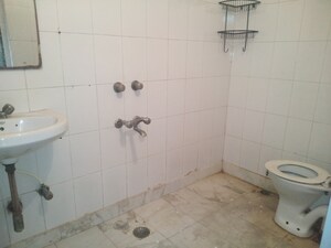 Bathroom in 2 BHK Builder Floor at Malviya Nagar – for Rent