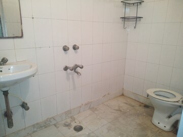 Bathroom in 2 BHK Builder Floor at Malviya Nagar – for Rent