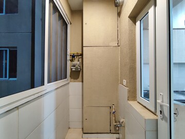 Building Lobby in 2.5 BHK Apartment at Bhartiya City Nikoo Homes II, Thanisandra Main Road – for Rent