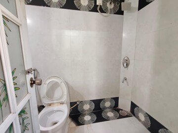 Bathroom in 3 BHK Apartment at Swastik Regalia, Waghbil – for Rent