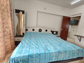 Bedroom in 3 BHK Apartment at Swastik Regalia, Waghbil – for Rent