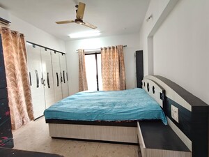 Bedroom in 3 BHK Apartment at Swastik Regalia, Waghbil – for Rent