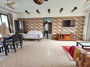 Living Room in 3 BHK Apartment at Swastik Regalia, Waghbil – for Rent