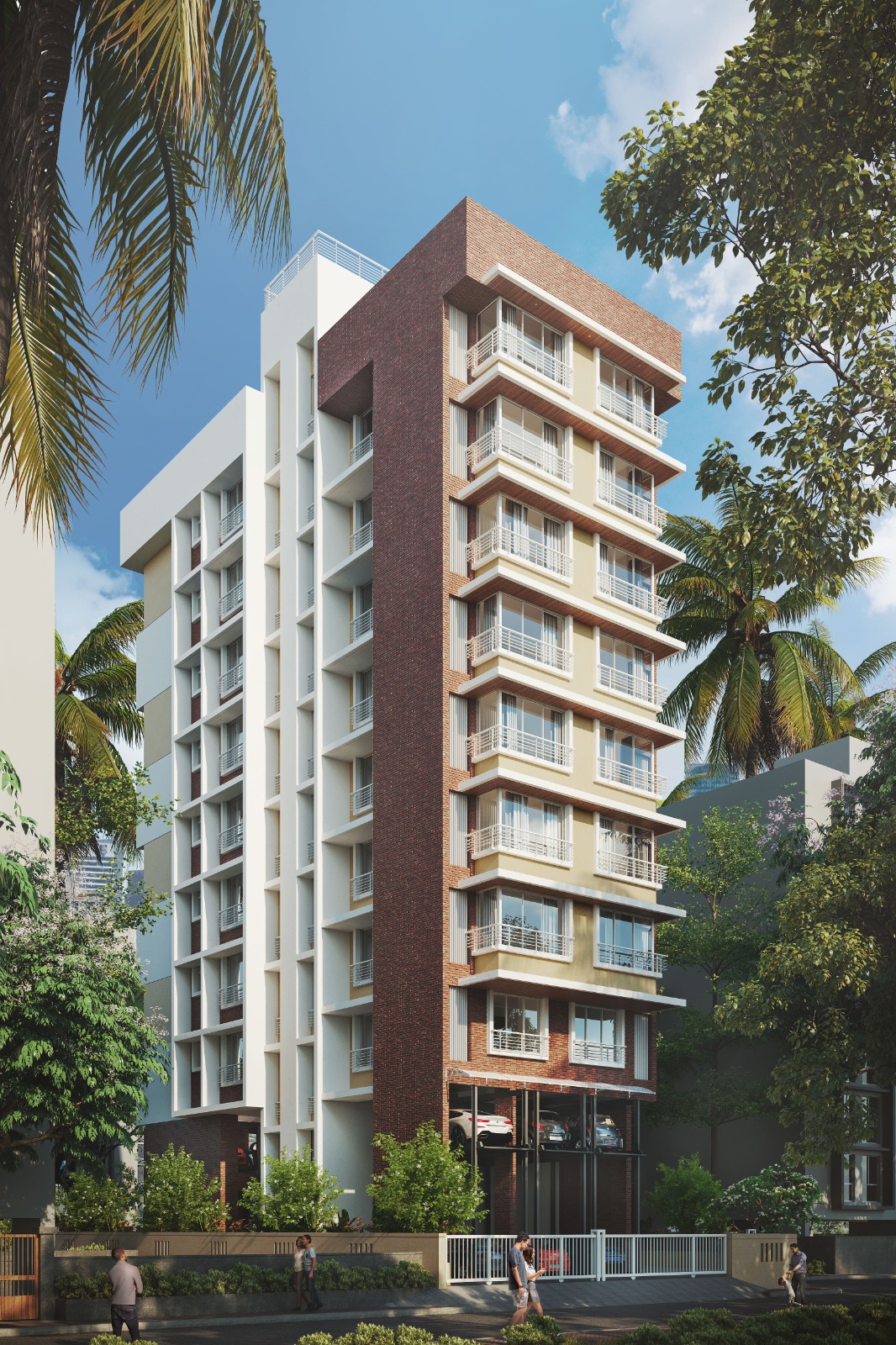 3 BHK + Pooja Room Apartment For Rent in Sky Pan Apartment