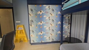 Bedroom in 3 BHK Apartment at Oberoi Realty Esquire, Goregaon East – for Sale