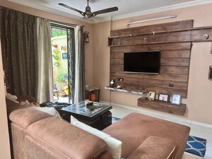 Living Room in 2 BHK Apartment at Nilanjali CHS, Kalyani Nagar – for Rent