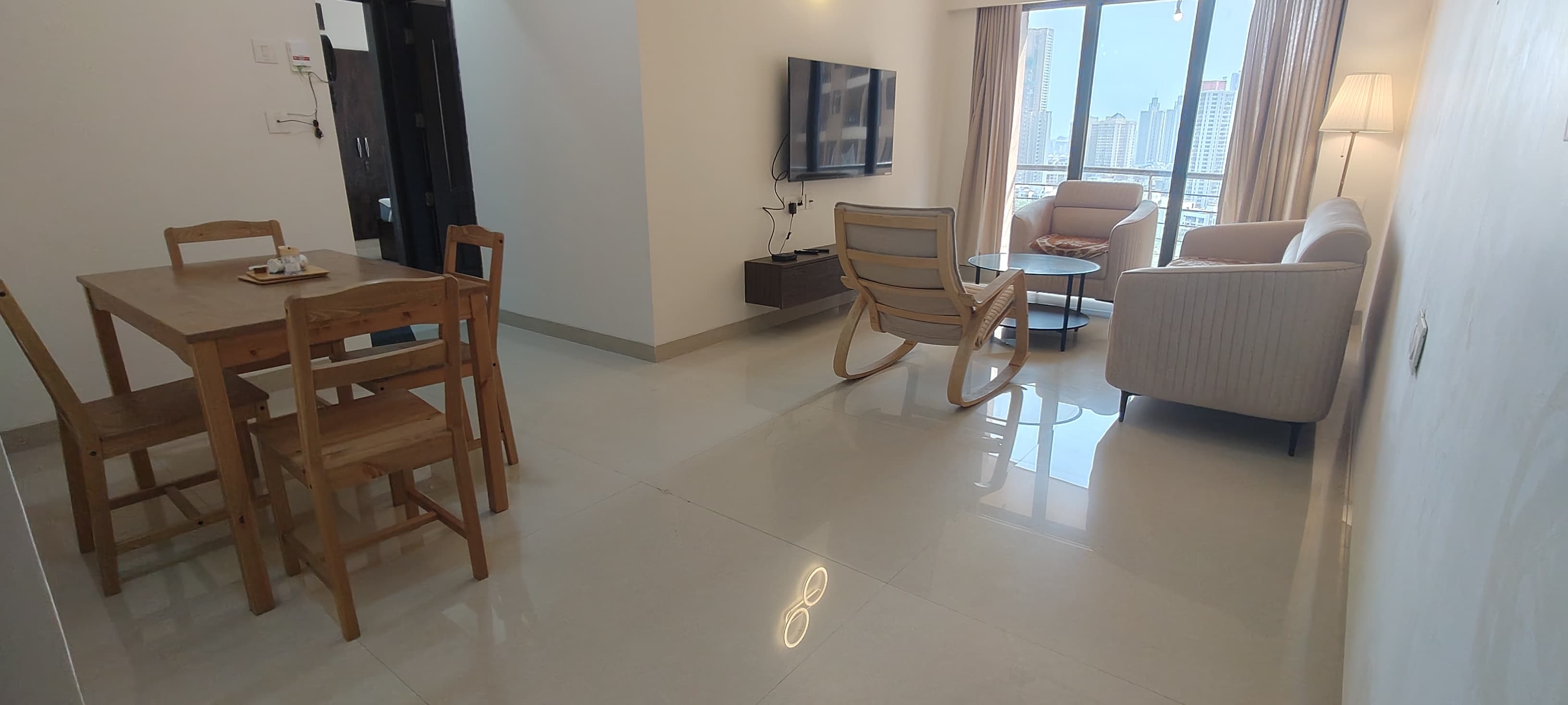 2 BHK + Pooja Room Apartment For Rent in K Raheja Raheja Residency