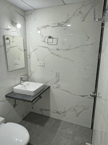 Bathroom in 2 BHK Apartment at Goel Ganga Serio, Kharadi – for Rent