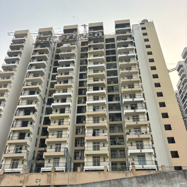 Exterior View, supertech-golf-country-suites 2 Bedroom 1000 Sq.Ft. Apartment In Supertech Golf Country Greater Noida 9383150