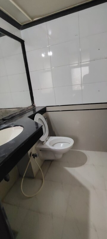 Bathroom in 3 BHK Apartment at Goyal Lakshchandi Heights, Goregaon East – for Rent