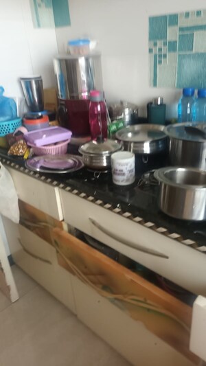 Kitchen in 3 BHK Apartment at Gajra Bhoomi Heights, Kharghar – for Sale