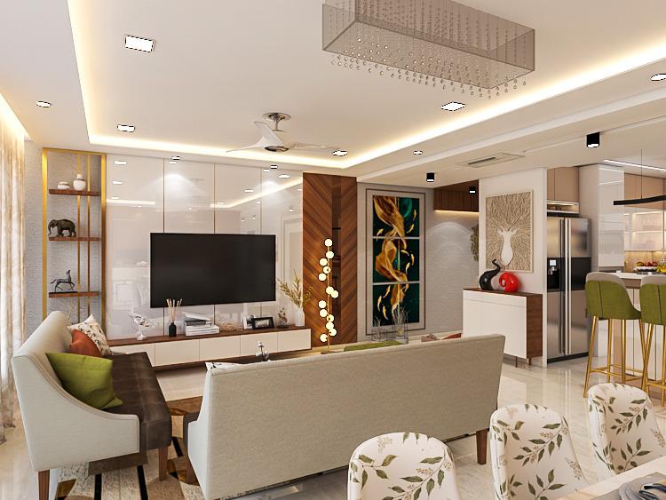 3 BHK Apartment For Rent in Oberoi Realty Esquire