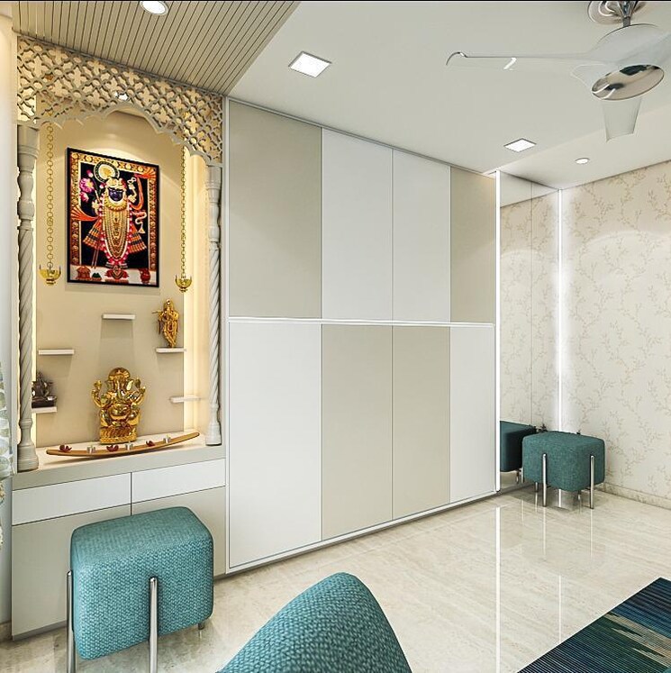 Living Room, oberoi-realty-esquire 3 Bedroom 1912 Sq.Ft. Apartment In Goregaon East Mumbai 9383112