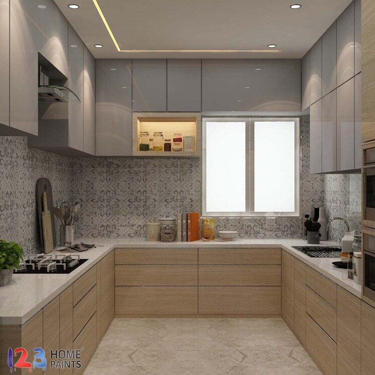 Kitchen, rajpur khurd extension 3 Bedroom 1200 Sq.Ft. Builder Floor In Rajpur Khurd Extension Delhi 9383121