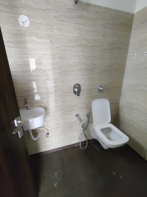 Bathroom in 1 BHK Apartment at Bhagwati Belmont, Haware City – for Rent