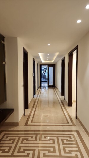 Building Lobby in 4 BHK Builder Floor at Vasant Vihar – for Rent