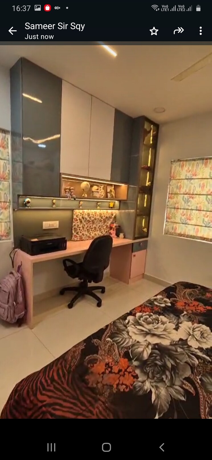 Living Room, asbl-spire 3 Bedroom 1905 Sq.Ft. Apartment In Kokapet Hyderabad 9383154