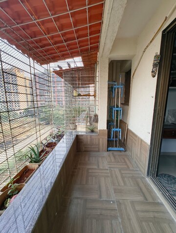 Balcony in 3 BHK Apartment at Asian Galaxy, Kharghar – for Sale