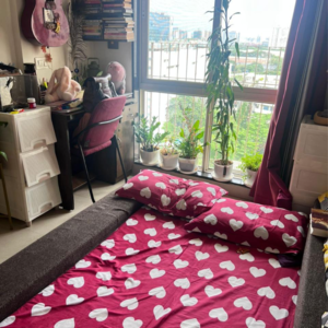 Bedroom in 1.5 BHK Apartment at Amal Aspen Park, Sonawala Industry Estate – for Sale