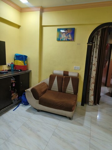 Living Room in 2 BHK Apartment at Parijat Gardens Marigold CHS, Kasarvadavali – for Rent