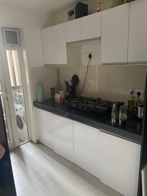 Kitchen in 2 BHK Apartment at Lodha Fiorenza, Goregaon East – for Rent