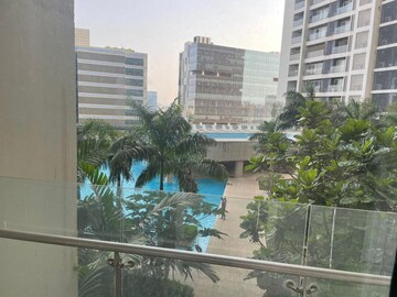 Balcony in 2 BHK Apartment at Lodha Fiorenza, Goregaon East – for Rent