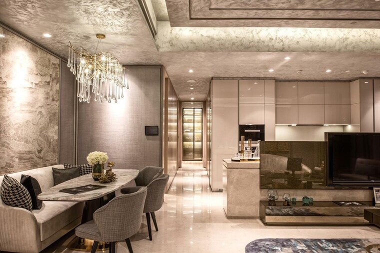 Living Room, rustomjee-crown 4 Bedroom 2390 Sq.Ft. Apartment In Prabhadevi Mumbai 9383263