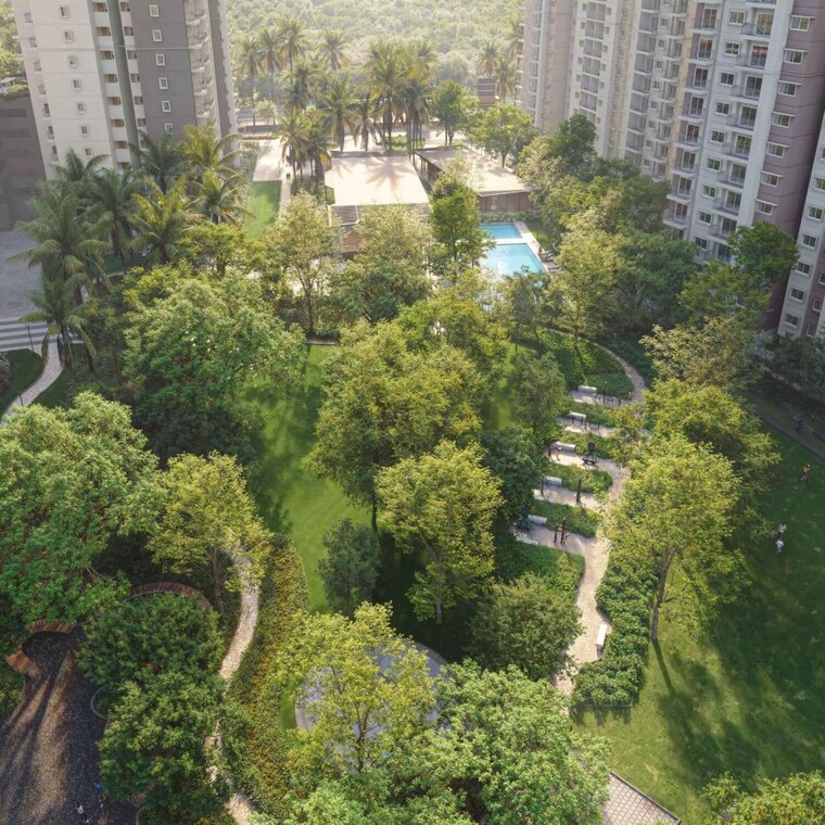 Garden, alembic-cloud-forest 2 Bedroom 1275 Sq.Ft. Apartment In Kadugodi Bangalore 9383285