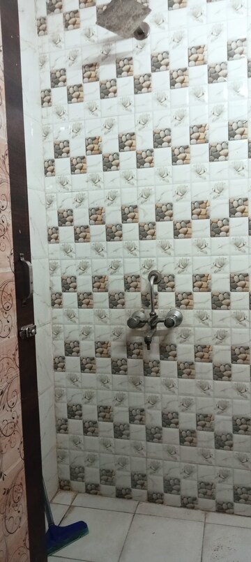 Bathroom in 1 RK Builder Floor at Panchsheel Vihar – for Rent