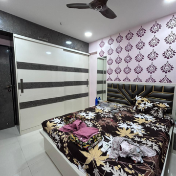 Bedroom in 1 BHK Apartment at Aashna Samadhan, Mahatma Jyotibha Phule Nagar – for Rent