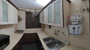 Living Room in 3 BHK Builder Floor at Jangpura – for Rent