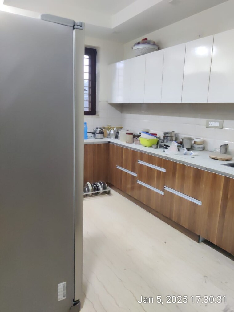 Kitchen, krishna-palace-faridabad 3 Bedroom 2250 Sq.Ft. Builder Floor In Sector 15a Faridabad 9383419