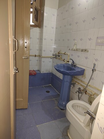 Bathroom in 2 BHK Apartment at Mahagun Villa, Vaishali Sector 4 – for Rent