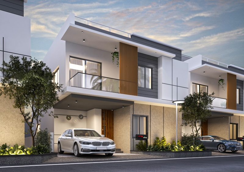 2.5 BHK + Pooja Room 2000 Sq.Ft. Villa in Mantoor Nandan Lake Breeze