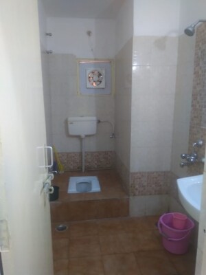 Bathroom in 2 BHK Apartment at Gomti Nagar – for Rent