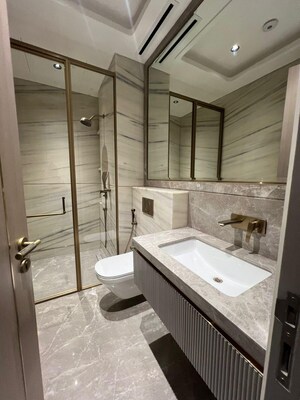 Attached Bathroom in 4 BHK Apartment at Lodha Costiera, Breach Candy – for Sale