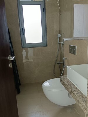 Bathroom in 2 BHK Apartment at Sunteck City Avenue 4, Goregaon West – for Rent