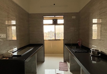 Kitchen in 1 BHK Apartment at Sunraj Solitaire, Dombivli East – for Rent